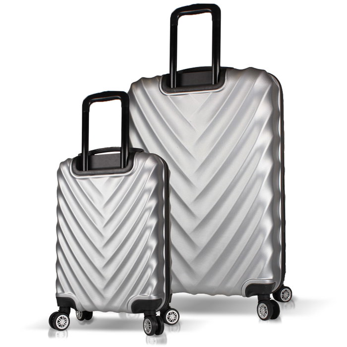 Zoozie Bags Juego de Maletas de 2 Piezas en Gris